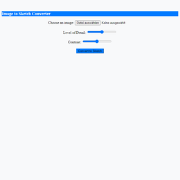 Image to Sketch Converter