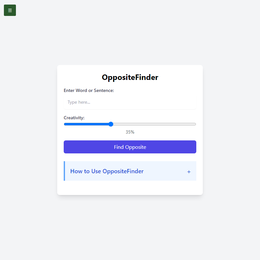 OppositeFinder