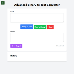 Binary to Text Converter