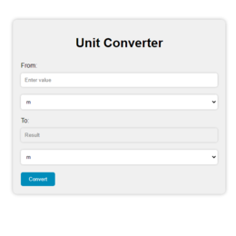 Unit Converter